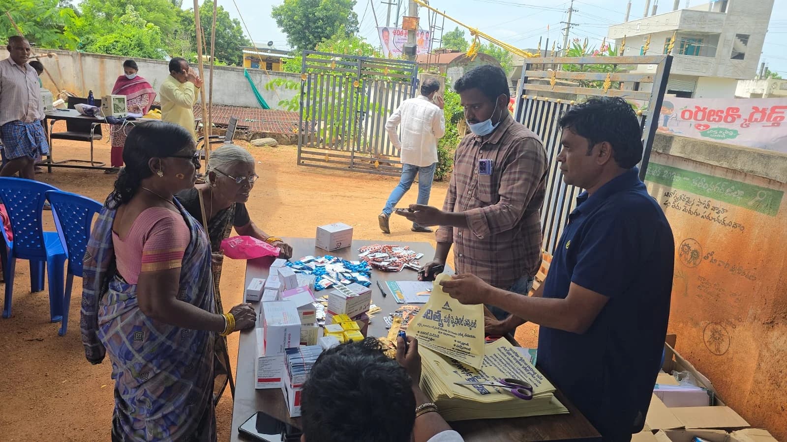 మర్రివానిపల్లిలో ఉచిత వైద్య శిబిరం!