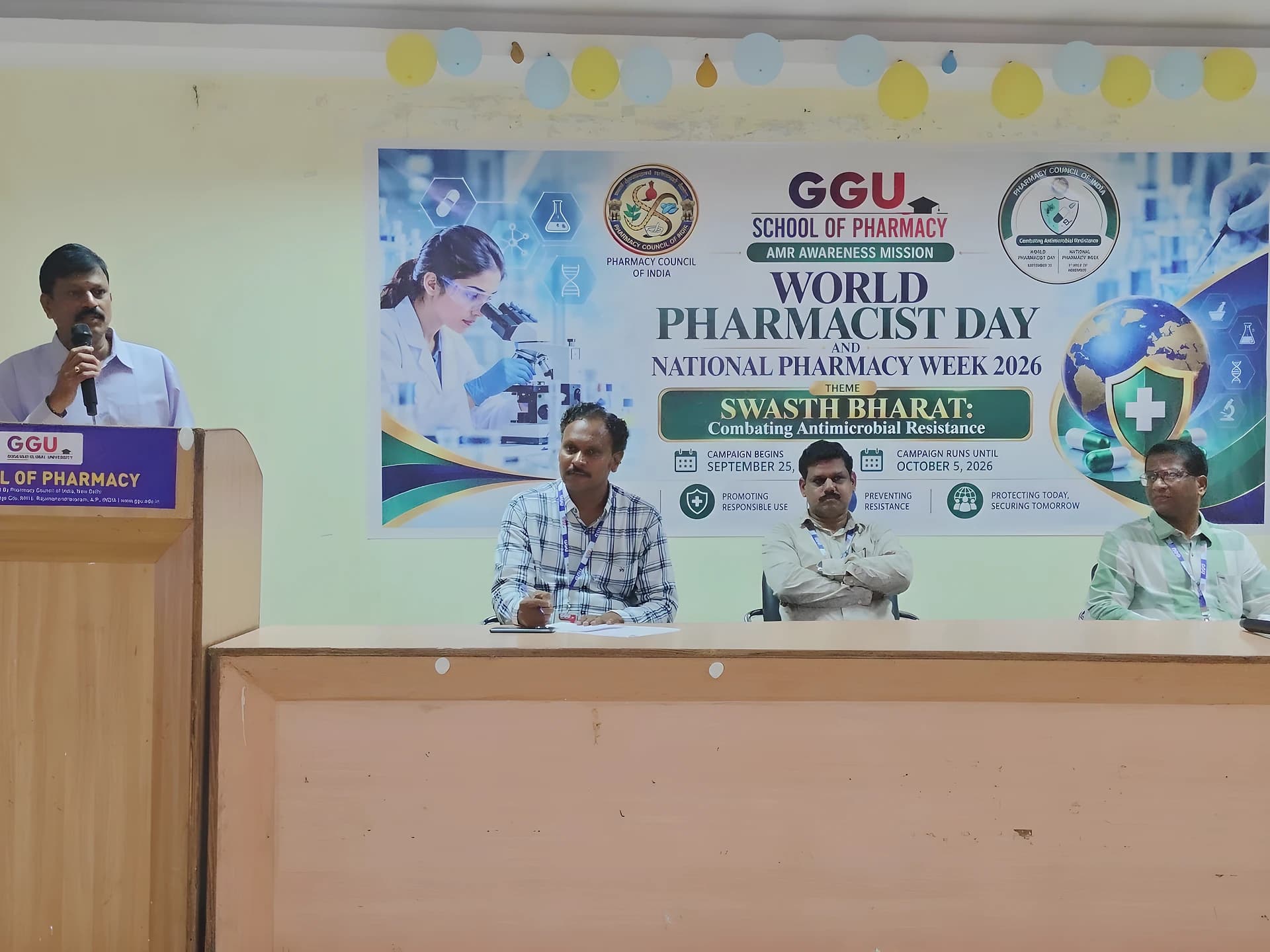 ఫార్మసిస్ట్ డే.. GGUSOPలో సందడి!