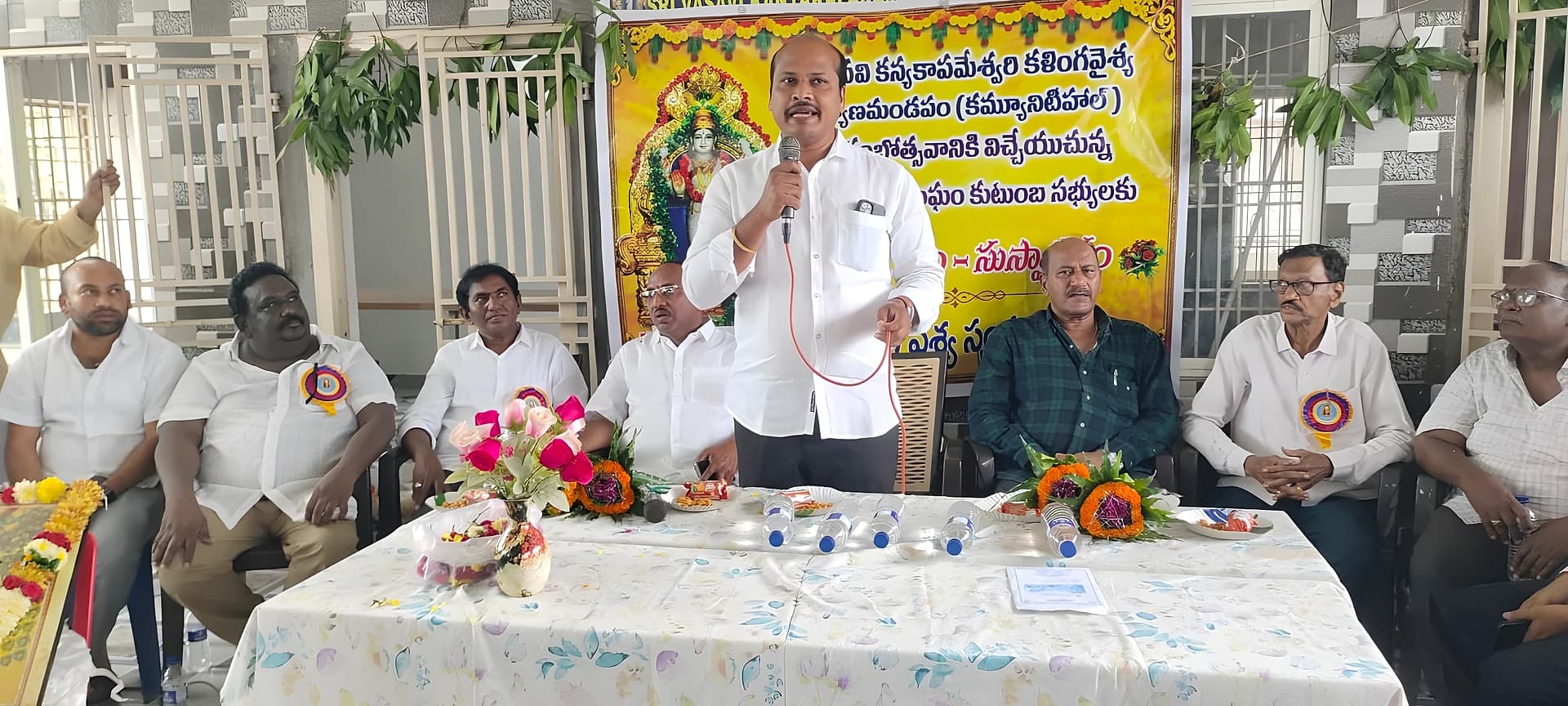 నూతన కల్యాణ మండపం ప్రారంభం