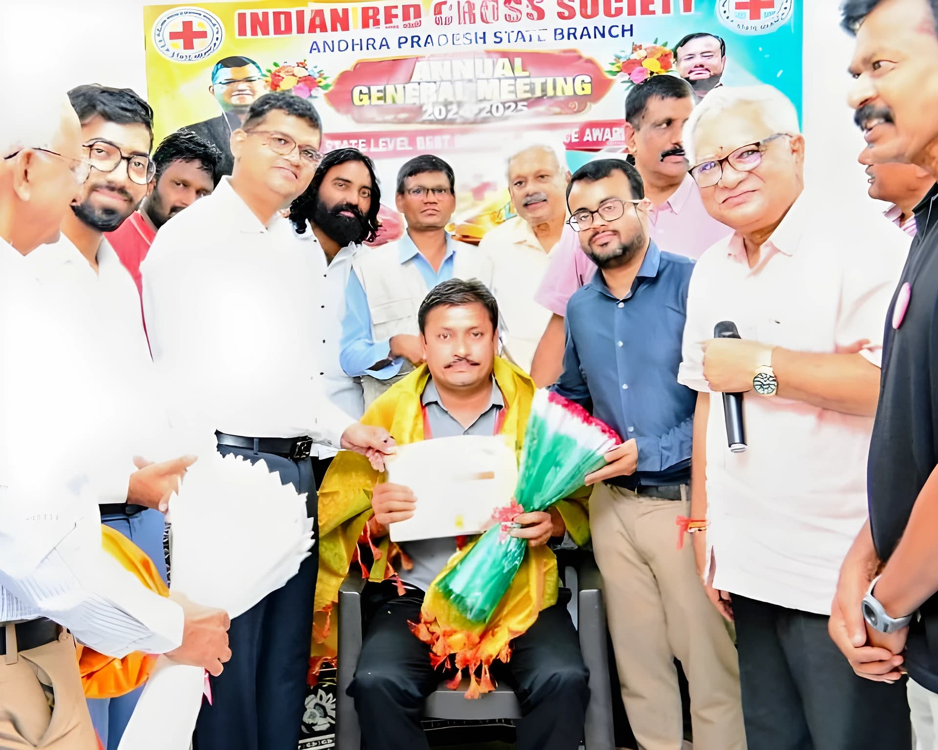 శ్రీకాకుళం Redcrossకు గవర్నర్ గోల్డ్ మెడల్