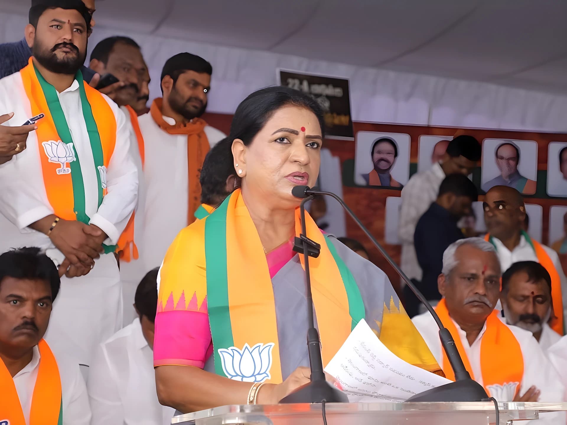 కాంగ్రెస్,BRSలపై ఎంపీ డీకే అరుణ ఫైర్