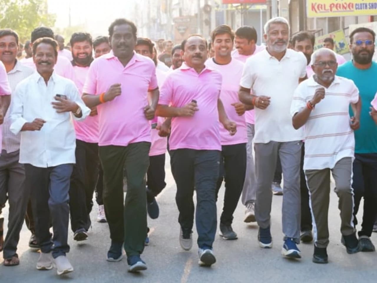 గద్వాల్లో BRS ఆధ్వర్యంలో 5K రన్