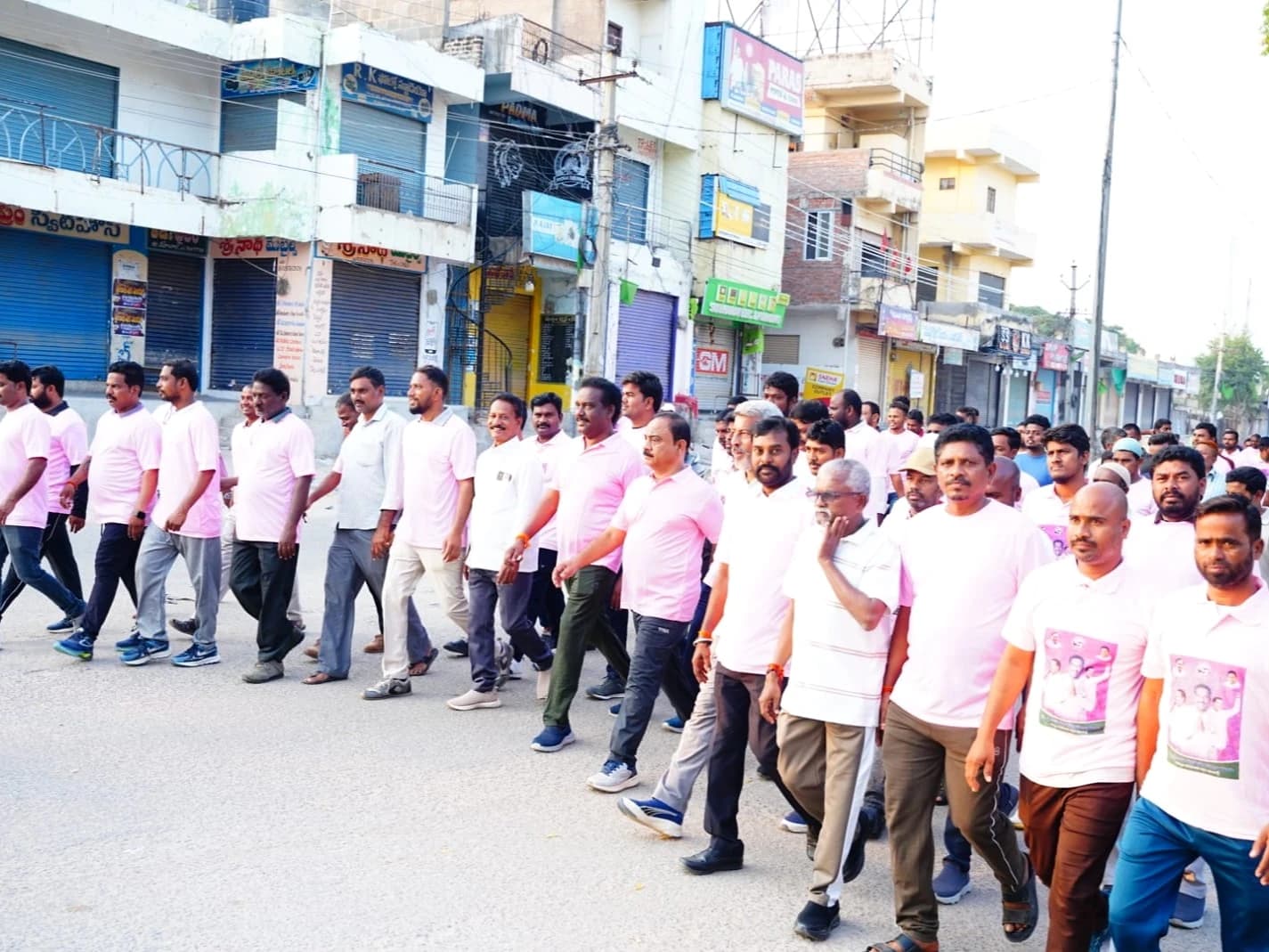 గద్వాల్లో BRS ఆధ్వర్యంలో 5K రన్