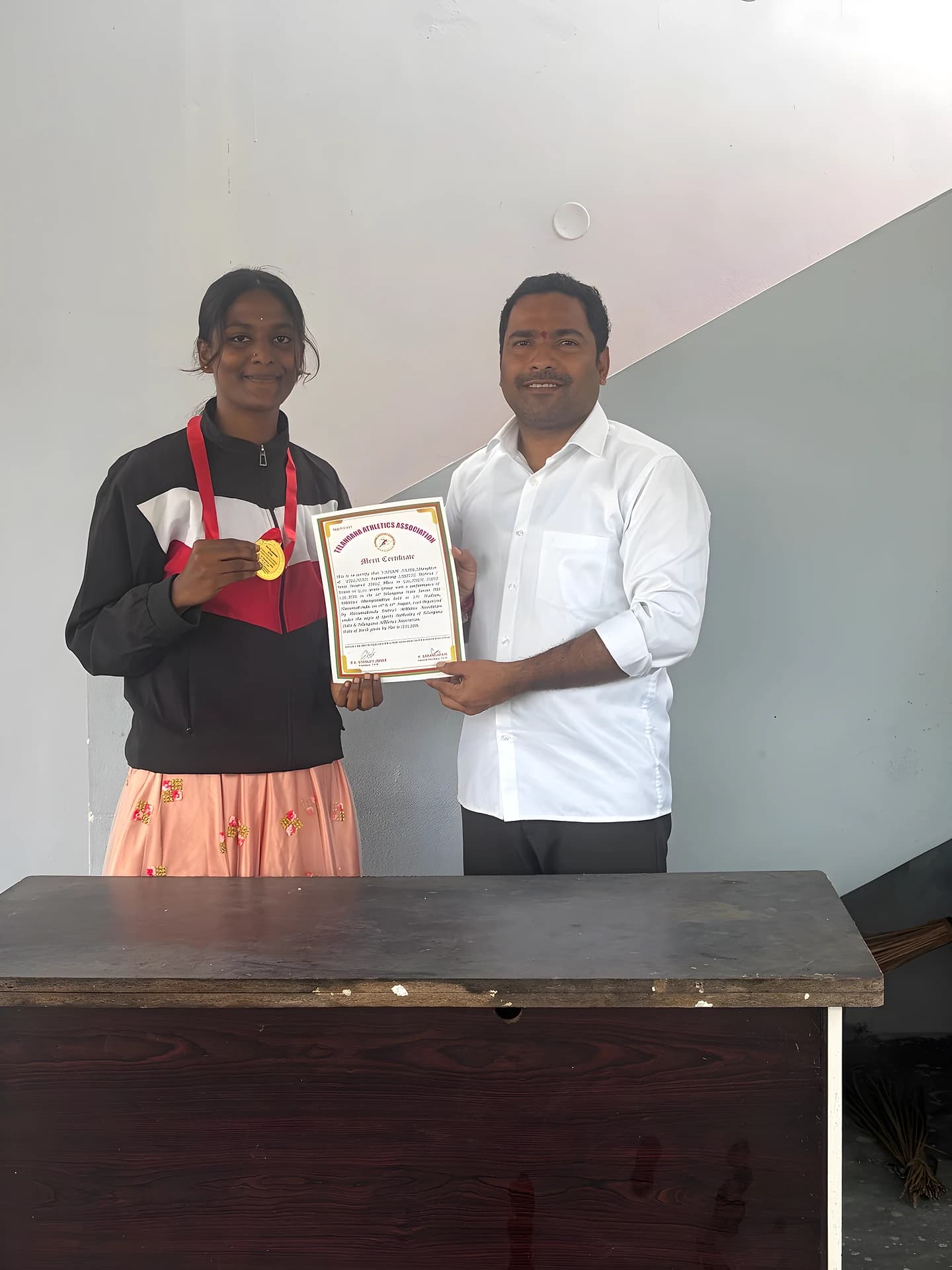 రాష్ట్రస్థాయి అథ్లెటిక్స్ పోటీలలో ప్రతిభ