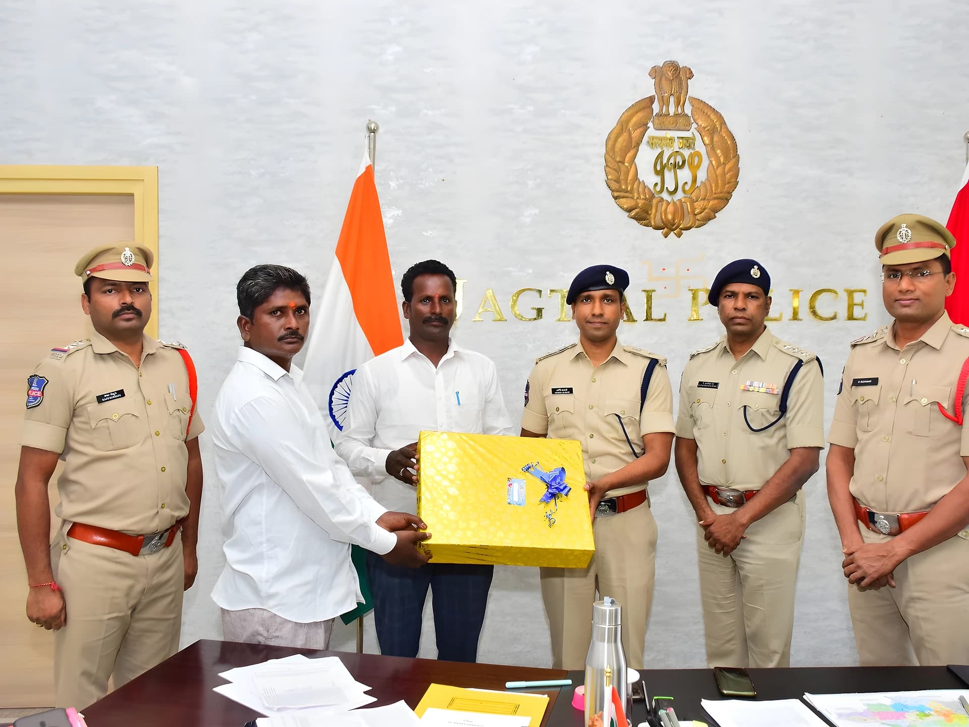 బీర్పూర్ కిడ్నాప్ కేసు ఛేదన.. సిబ్బందికి ప్రశంసలు