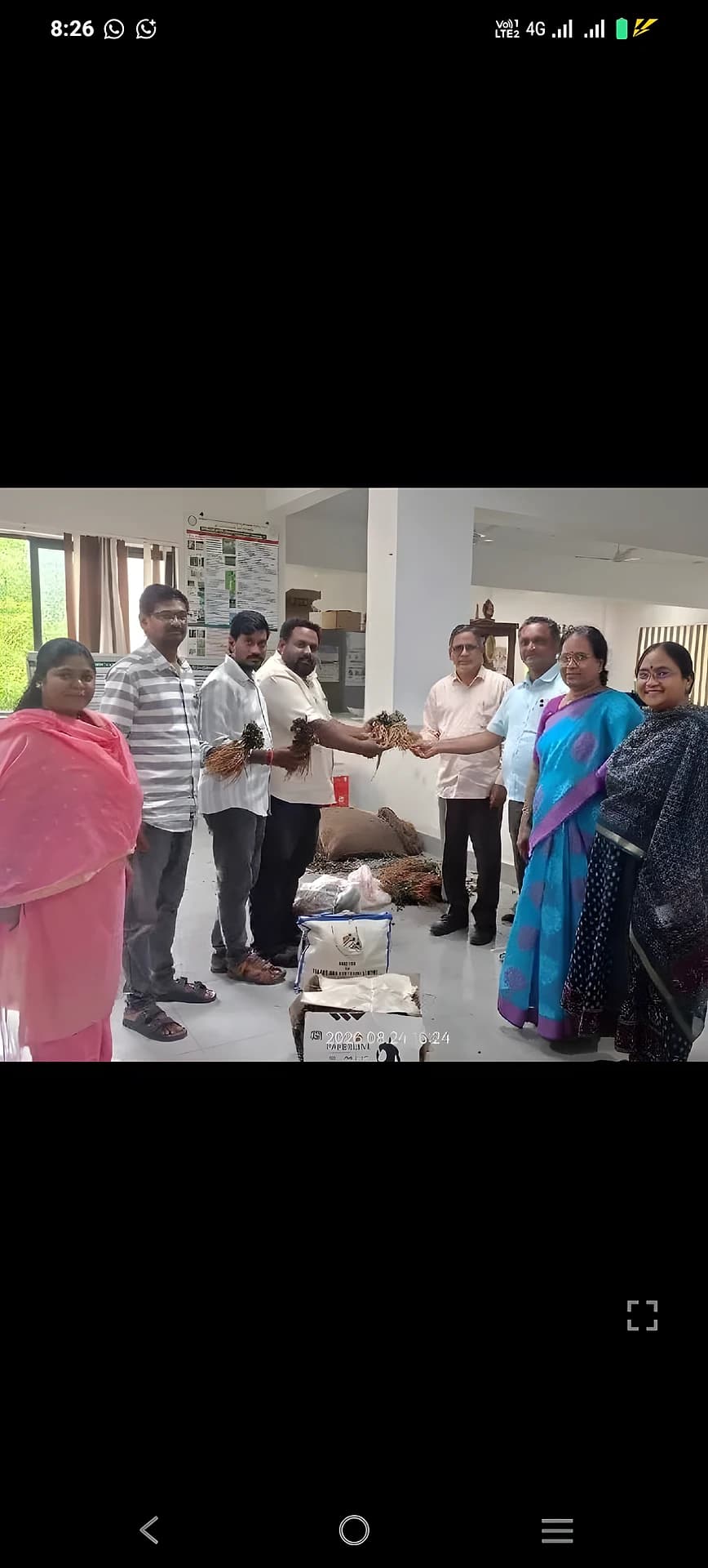 రైతుల పొలాల గట్లపై 50 వేల టేకు స్టంపుల పంపిణీ