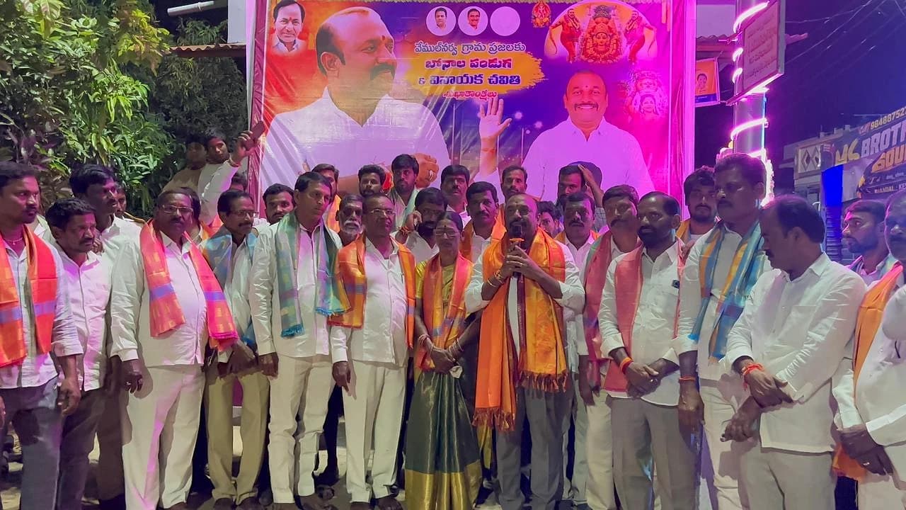 వేముల్ నార్వలో హైమాస్ట్ లైట్లు..!