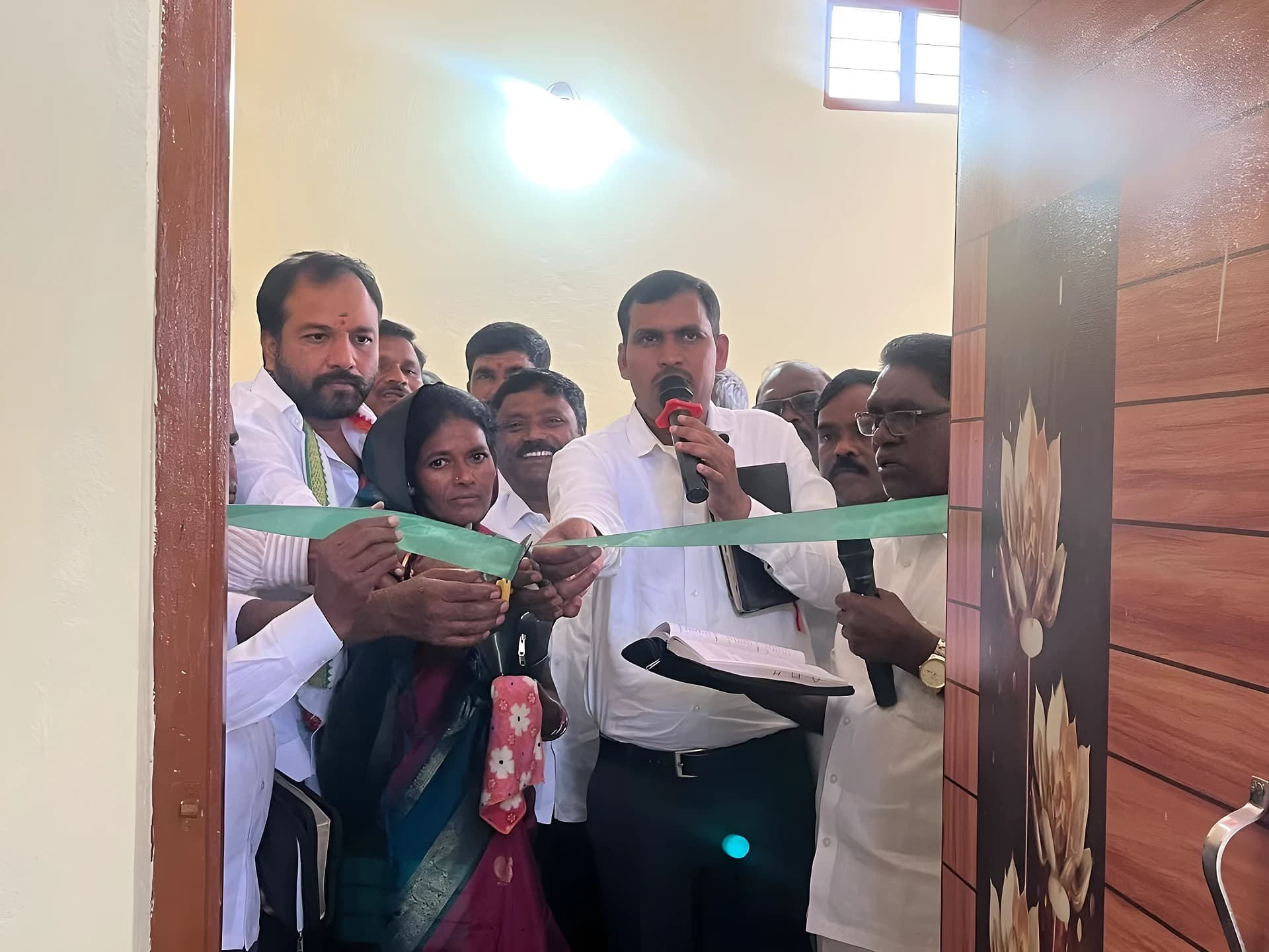 కొందుర్గులో ఇందిరమ్మ ఇంటి నిర్మాణం పూర్తి