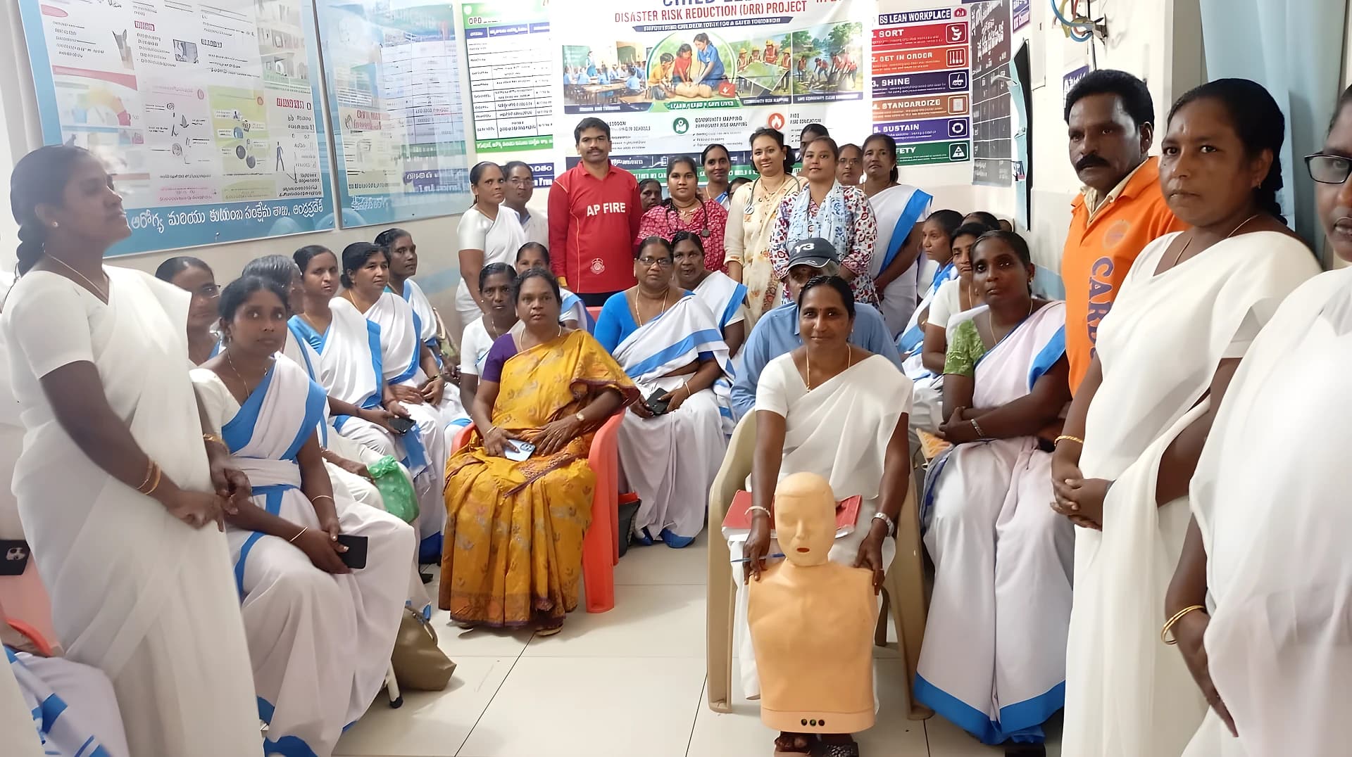 ఆశా కార్యకర్తలకు CPRపై అవగాహన